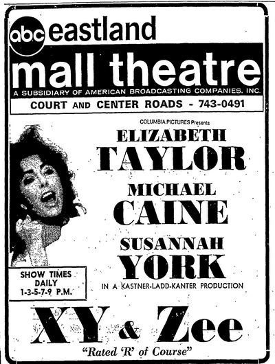 NCG Courtland Cinemas - 1972 Ad